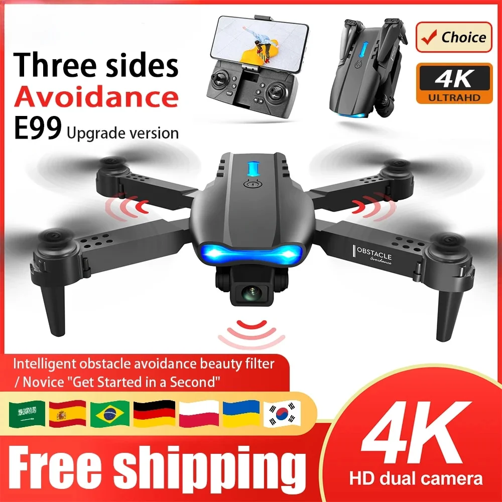 Eachine Drone E58 - E99 Drone lipat Quadcopter kendali jarak