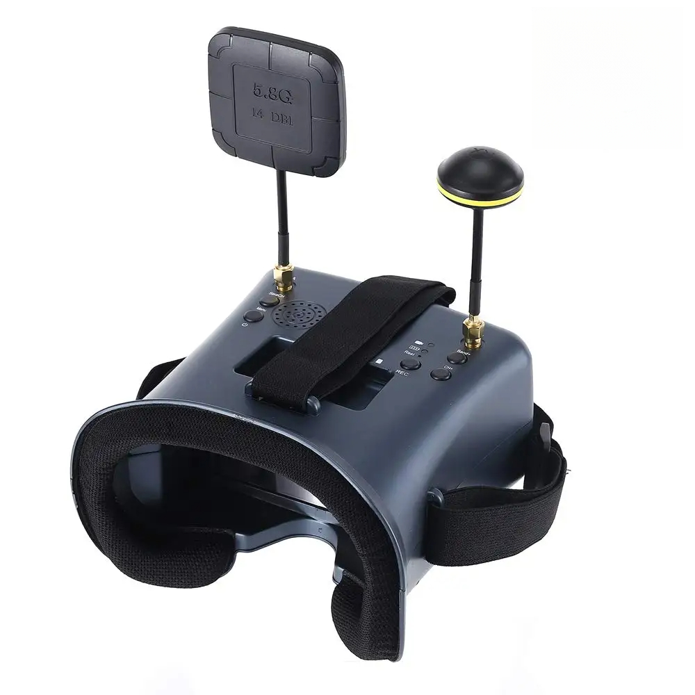 Fpv Drone Goggles - 5.8G 40CH 4.3 Inci 800*480 Headset