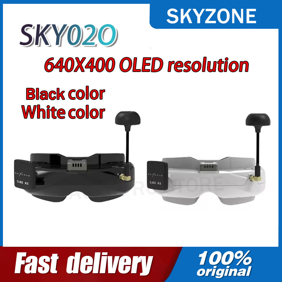 SKYZONE SKY02O OLED 5.8GHz 2S- - Fpv Drone Goggles ulasan dan harga