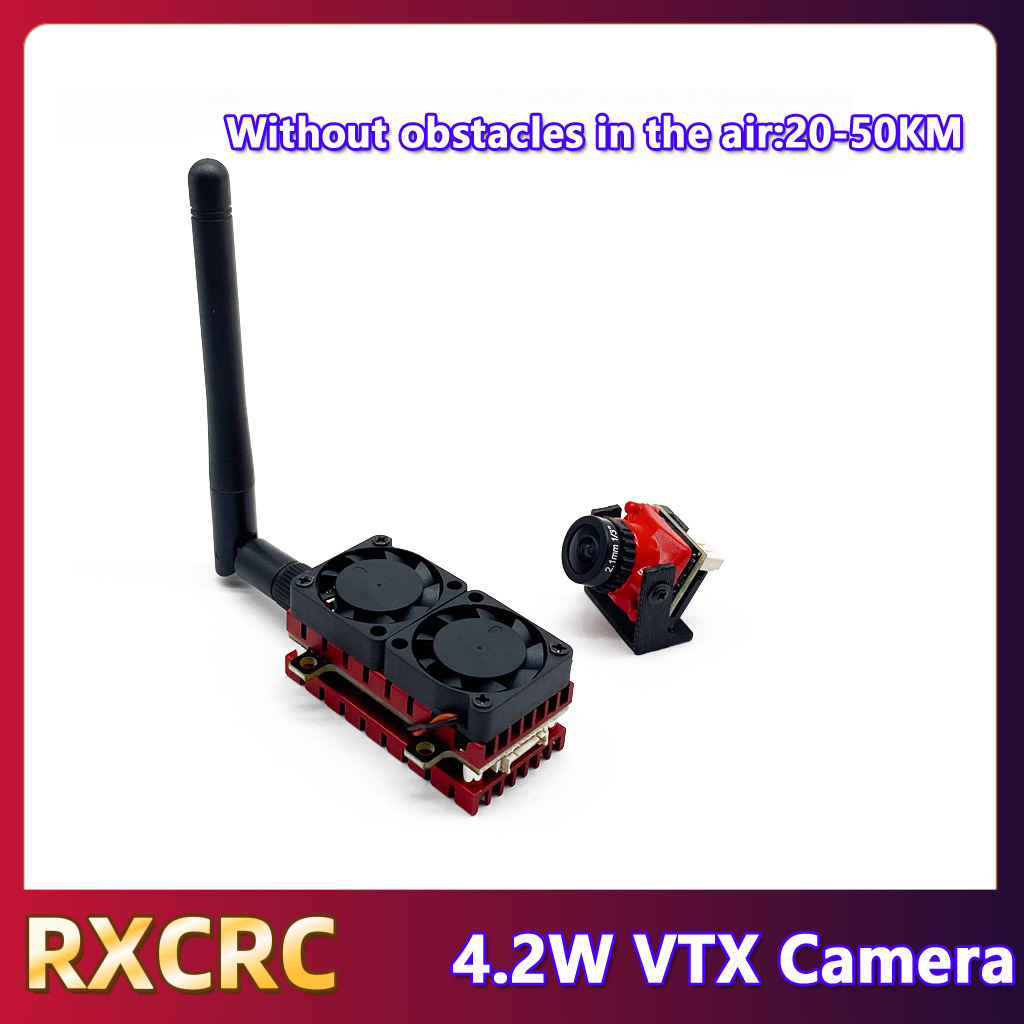 RXCRC 5.8G 48CH 4.2W Pemancar  - Fpv Drone Vtx ulasan dan harga