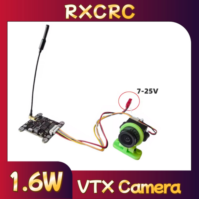 Modul RXCRC 5.8G 48CH 1.6W VTX - Fpv Drone Vtx ulasan dan harga