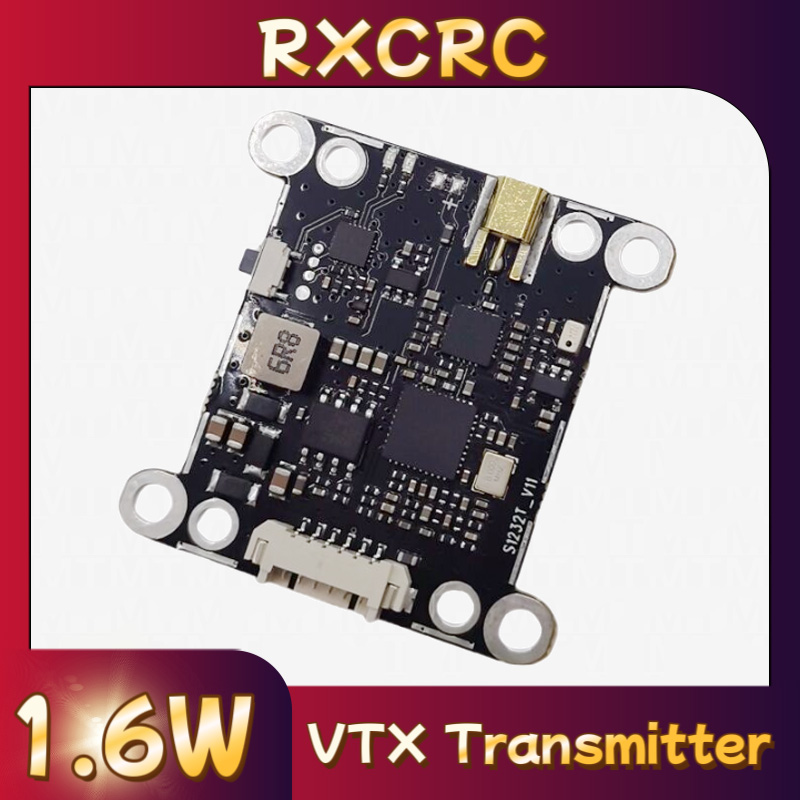 Modul RXCRC 5.8G 48CH 1.6W VTX - Fpv Drone Vtx ulasan dan harga