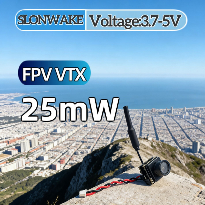 SLONWAKE FPV 25mW Simulasi Day - Fpv Drone Vtx ulasan dan harga