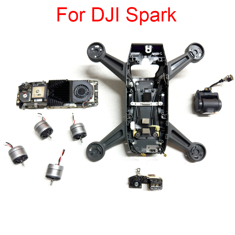Spark cangkang bingkai tengah  - Dji Drone Mini 4 Pro ulasan dan harga