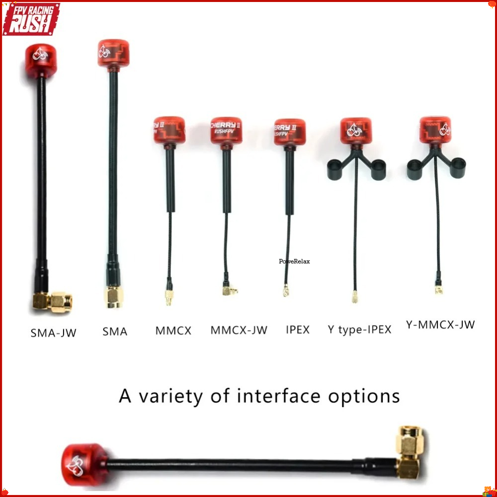 Antena FPV RUSHFPV Cherry/Ante - Fpv Drone Vtx ulasan dan harga