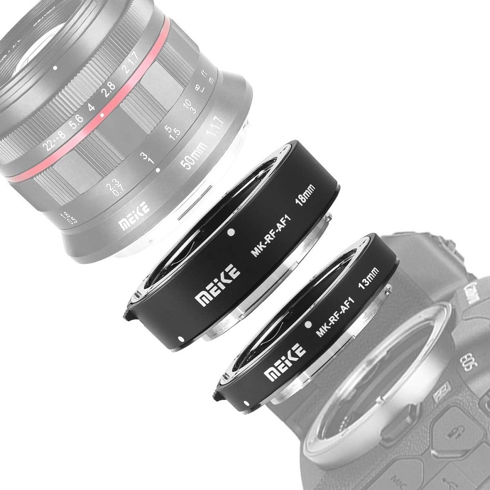 Meike MK-RF-AF1 Cincin Tabung  - Canon Camera Eos R50 ulasan dan harga