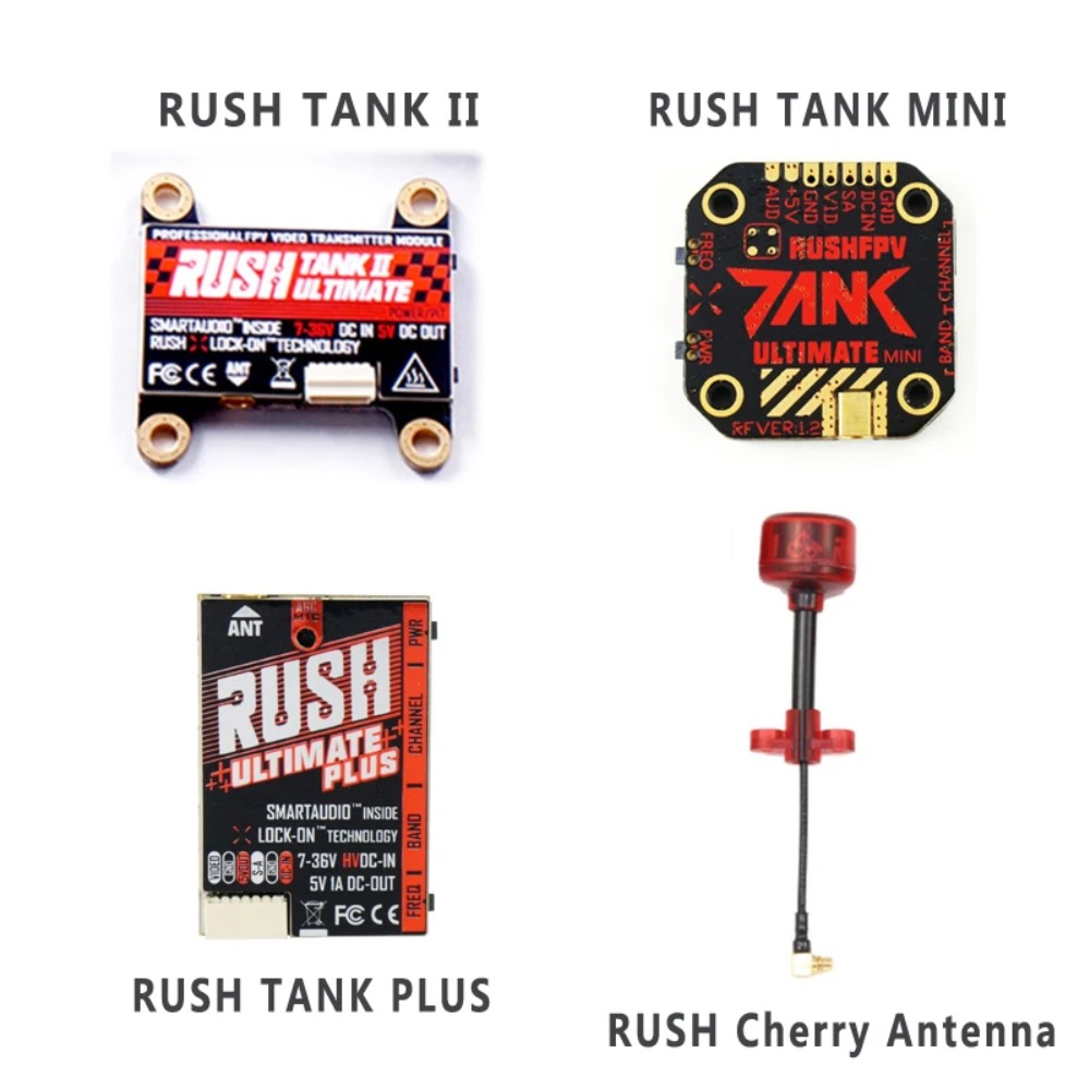 RUSH TANK Ultimate II/Mini/PLU - Fpv Drone Vtx ulasan dan harga
