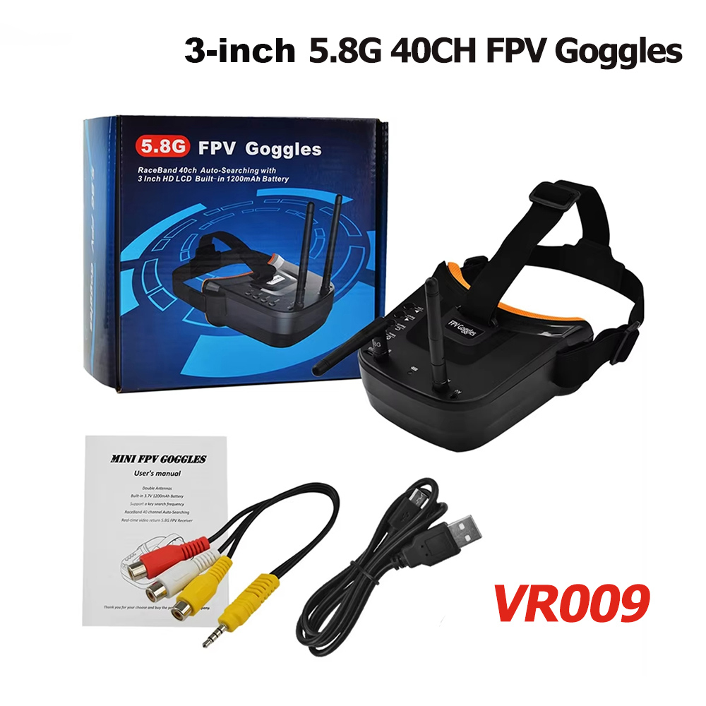VR009 Kacamata Video FPV Layar - Fpv Drone Goggles ulasan dan harga
