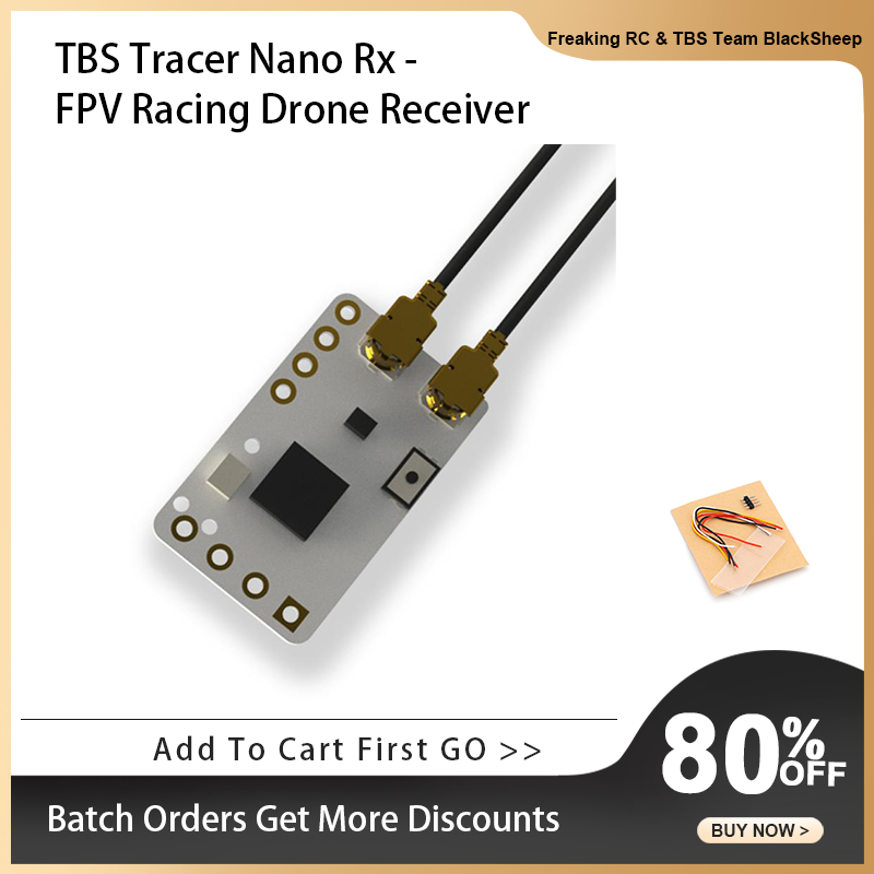 Hitam domba TBS TRACER NANO RX - Tbs Fpv Tracer ulasan dan harga